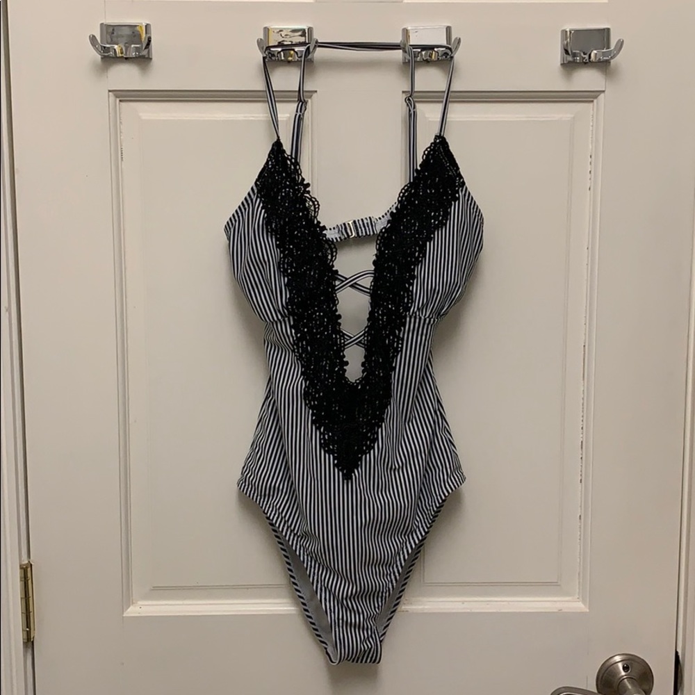 Striped One Piece